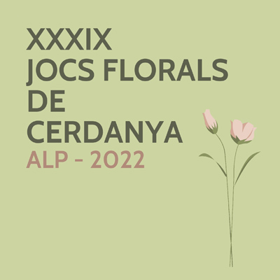 Sant Jordi a Alp, Jocs Florals de Cerdanya, 2022