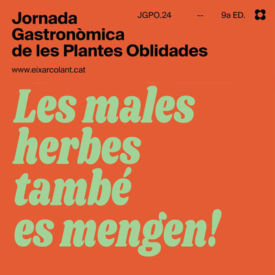 9a Jornada Gastronòmica de les Plantes Oblidades, Igualada, 2024