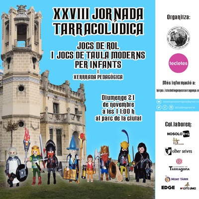 XXVIII Jornada Tarracolúdica: Jocs per infants amb les Tecletes