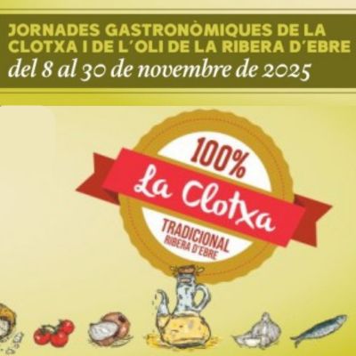Jornades gastronòmiques de la clotxa 2025, Jornades gastronòmiques de la clotxa, Clotxa, 2025, Ribera d'Ebre, 