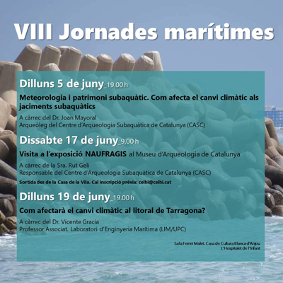 VIII Jornades Marítimes, VAndellòs i l'Hospitalet de l'Infant, 2023