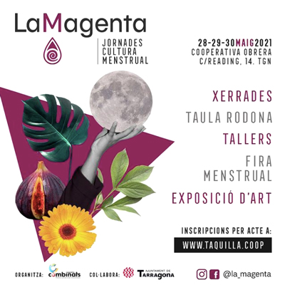 La Magenta, Jornades de Cultura Menstrual, Tarragona, 2021