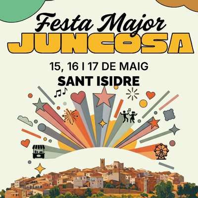 Festa Major de Sant Isidre a Juncosa, 2026