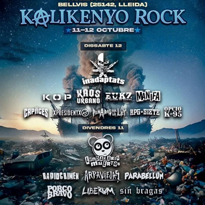 Kalikenyo Rock, Bellvís, 2024