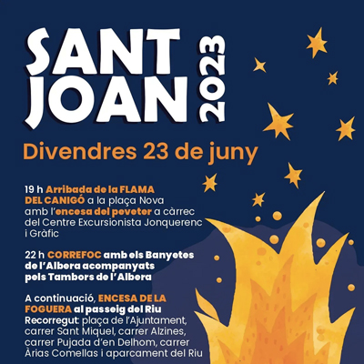 Revetlla de Sant Joan a la Jonquera, 2023