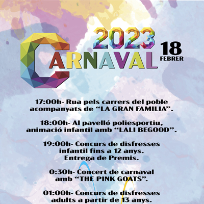 Carnaval a Linyola, 2023