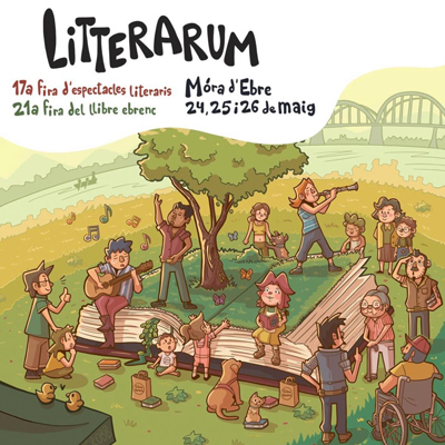 Litterarum. 17a Fira d'espectacles literaris - Móra d'Ebre 2024