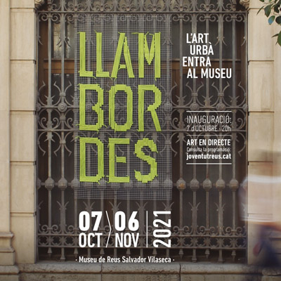 Exposició 'Llambordes, l'art urbà entra al Museu', Reus, 2021