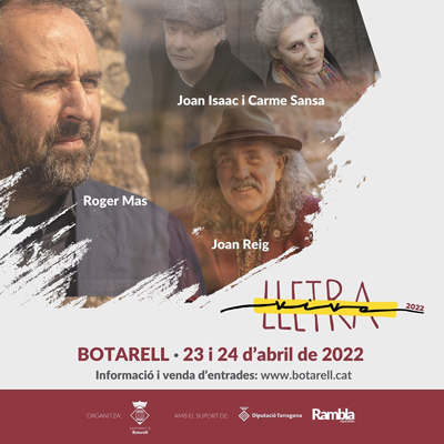 Festival Lletra Viva de Botarell, 2022