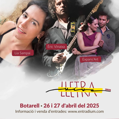 Festival Lletra Viva, Botarell, 2025