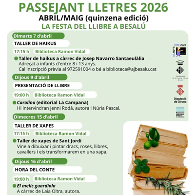 Passejant lletres a Besalú, 2026