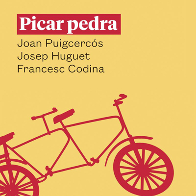 Llibre 'Picar pedra. 50 reflexions republicanes sense jugades mestres', de Joan Puigcercós, Josep Huguet i Francesc Codina