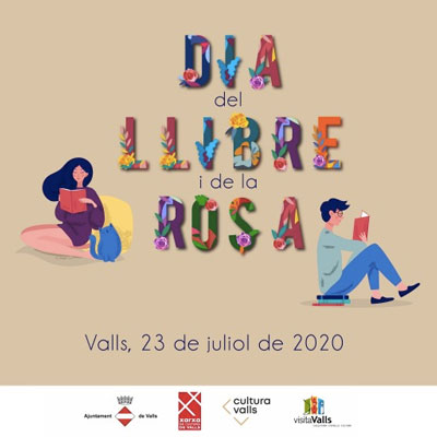 Dia del Llibre i de la Rosa a Valls, 2020