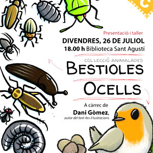 Presentació dels llibres 'Bestioles' i 'Ocells' de Dani Gómez