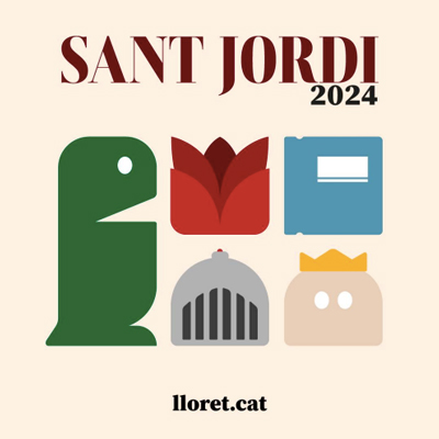 Sant Jordi a Lloret de Mar, 2024