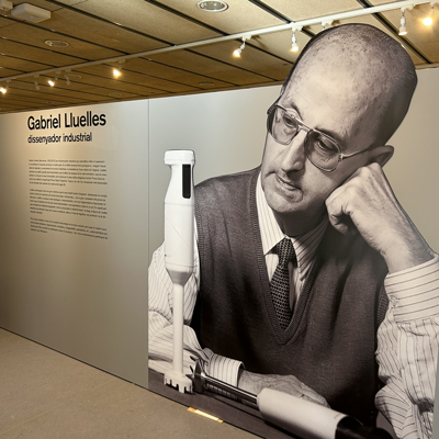 Exposició 'Gabriel Lluelles, dissenyador industrial', Museu Nacional de la Ciència i la Tècnica de Catalunya, MNACTEC, 2025