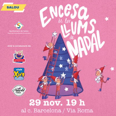 Encesa de les Llums de Nadal a Salou, 2024