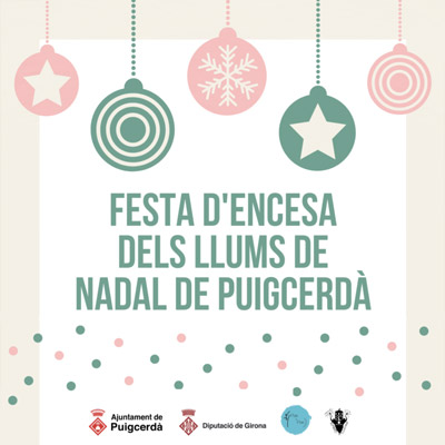 Festa d'encesa dels Llums de Nadal a Puigcerdà, 2021