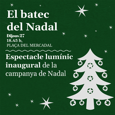 Encesa dels Llums de Nadal a Reus, 2025