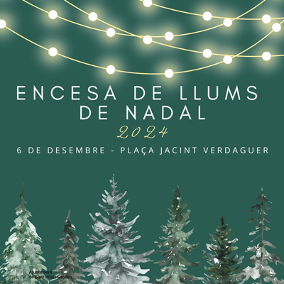 Encesa de Llums de Nadal a Sant Hilari Sacalm, 2024