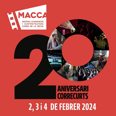 24a MACCA, Mostra d’Animació i Curtmetratges de Cassà de la Selva, 2024