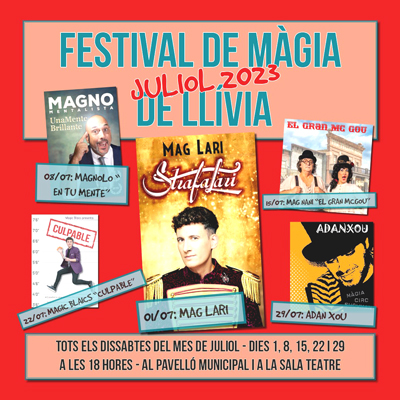 6è Festival de Màgia de Llívia, Llívia, 2023
