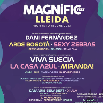 Magnific Fest, Lleida, 2023