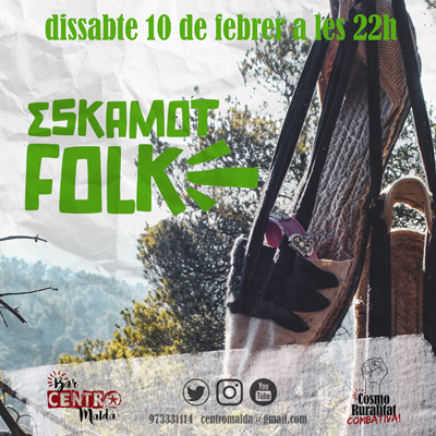 Concert d'Eskamot Folk a Maldà, 2024