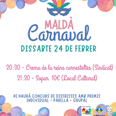 Carnaval a Maldà, 2024