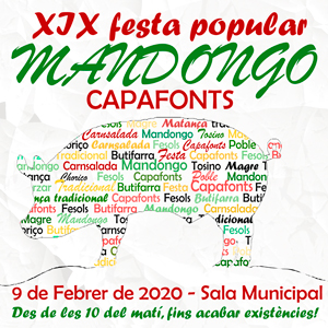 Festa Popular del Mandongo, Capafonts, 2020