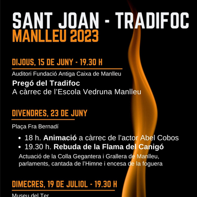 Tradifoc i Sant Joan a Manlleu