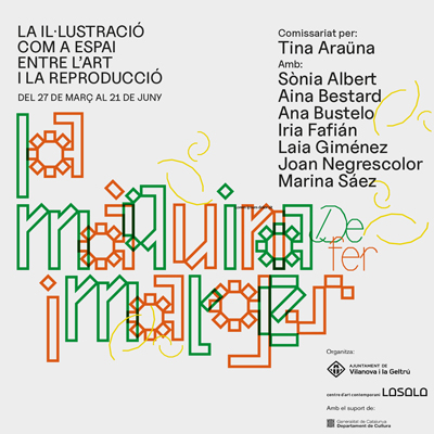 Exposició 'La màquina de fer imatges: la il·lustració com a espai entre l’art i la reproducció', la Sala, Vilanova i la Geltrú, 2026