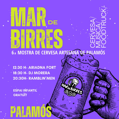 Mar de Birres. 6a Mostra de Cervesa Artesana de Palamós, 2024