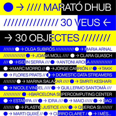 Festa Marató del DHub, Museu del Disseny, Barcelona, 2023
