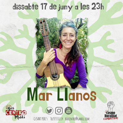 Concert de Mar Llanos al Bar Centro Maldà, 2023