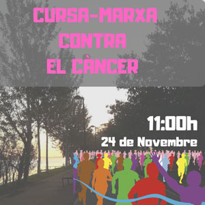 Cursa-marxa contra el Càncer - Sant Jaume d'Enveja 2019