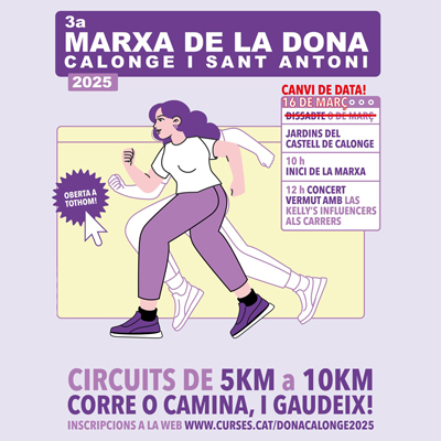 3a Marxa de la Dona - Calonge i Sant Antoni 2025