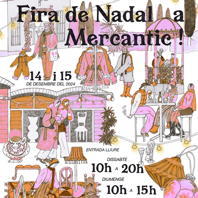 Fira de Nadal a Mercantic, Sant Cugat del Vallès, 2024