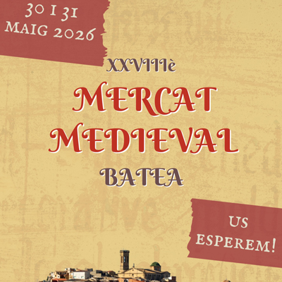 XXVIII Mercat Medieval - Batea 2026