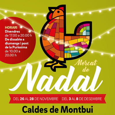 Mercat de Nadal - Caldes de Montbui 2021