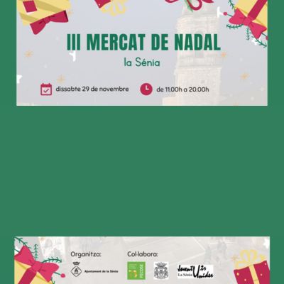 Mercat de Nadal de La Sénia 2025, Mercat de Nadal de La Sénia, 2025, La Sénia, 