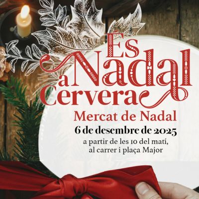 Mercat de Nadal de Cervera 2025