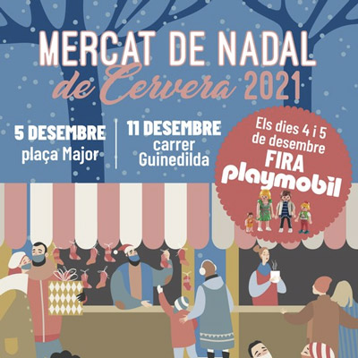 Mercat de Nadal de Cervera, 2021