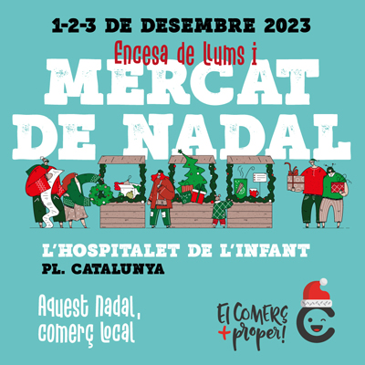 Mercat de Nadal de l'Hospitalet de l'Infant, 2023