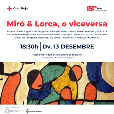 Miró & Lorca, o viceversa al MAMT, Museu d'Art Modern de la Diputació de Tarragona, 2024