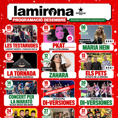 Desembre a La Mirona, Salt, 2025