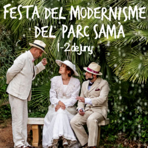 II Festa del Modernisme al Parc Samà, Cambrils, 2019