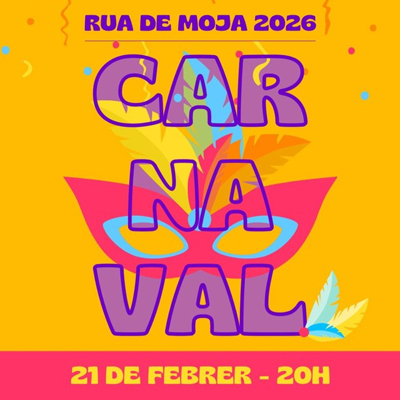 Rua de Carnaval a Moja, Olèrdola, 2026
