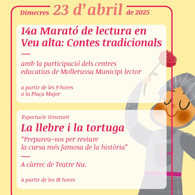 Diada de Sant Jordi a Mollerussa, 2025