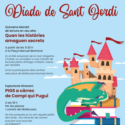 Diada de Sant Jordi a Mollerussa, 2026